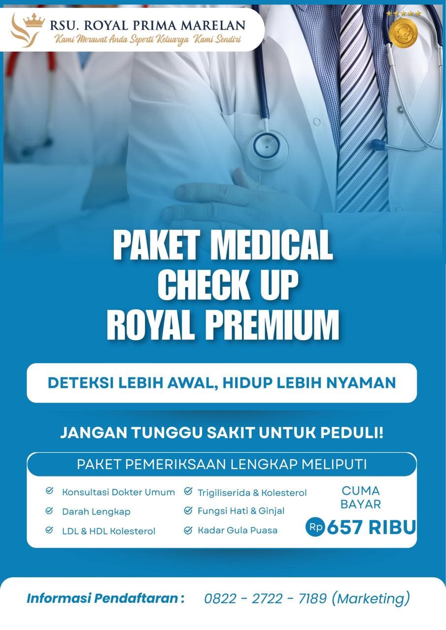 Paket Medical Check Up Royal Premium